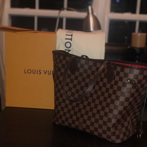 ✖️✖️SOLD✖️✖️Louis Vuitton Neverfull MM Damier - Picture 2 of 8
